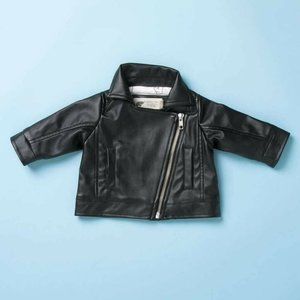 Monica and Andy Baby Vegan "Leather" Jacket